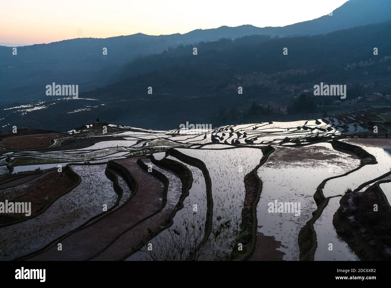 Rice terraces, Yunnan, China Stock Photo - Alamy