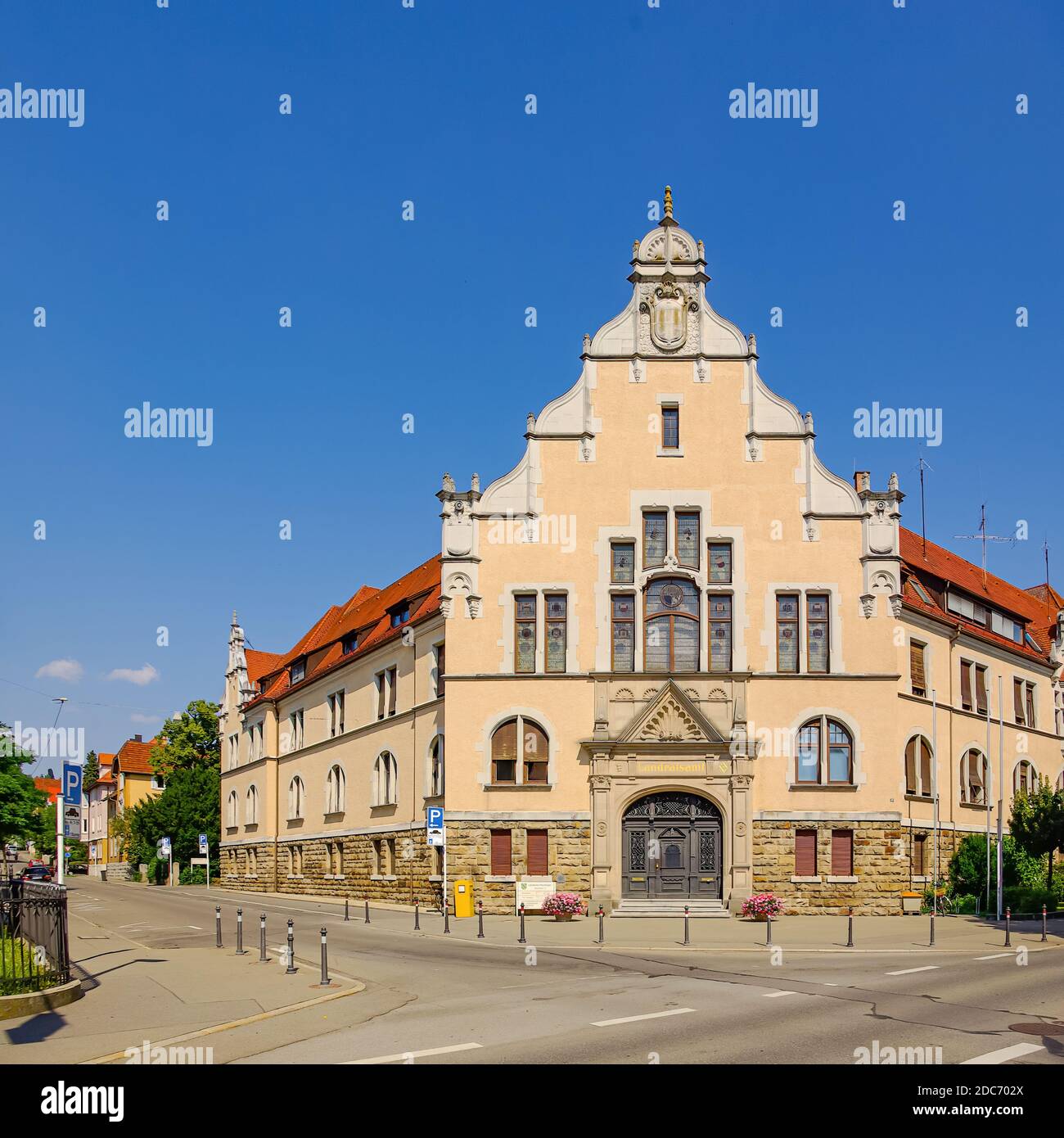 Reutlingen District Office, corner of Bismarckstraße Aulberstraße, Reutlingen, Baden Wurttemberg