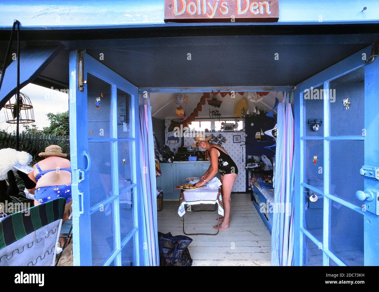 Dollys Den beach hut / chalet, at Chapel Point, Chapel St Leonards