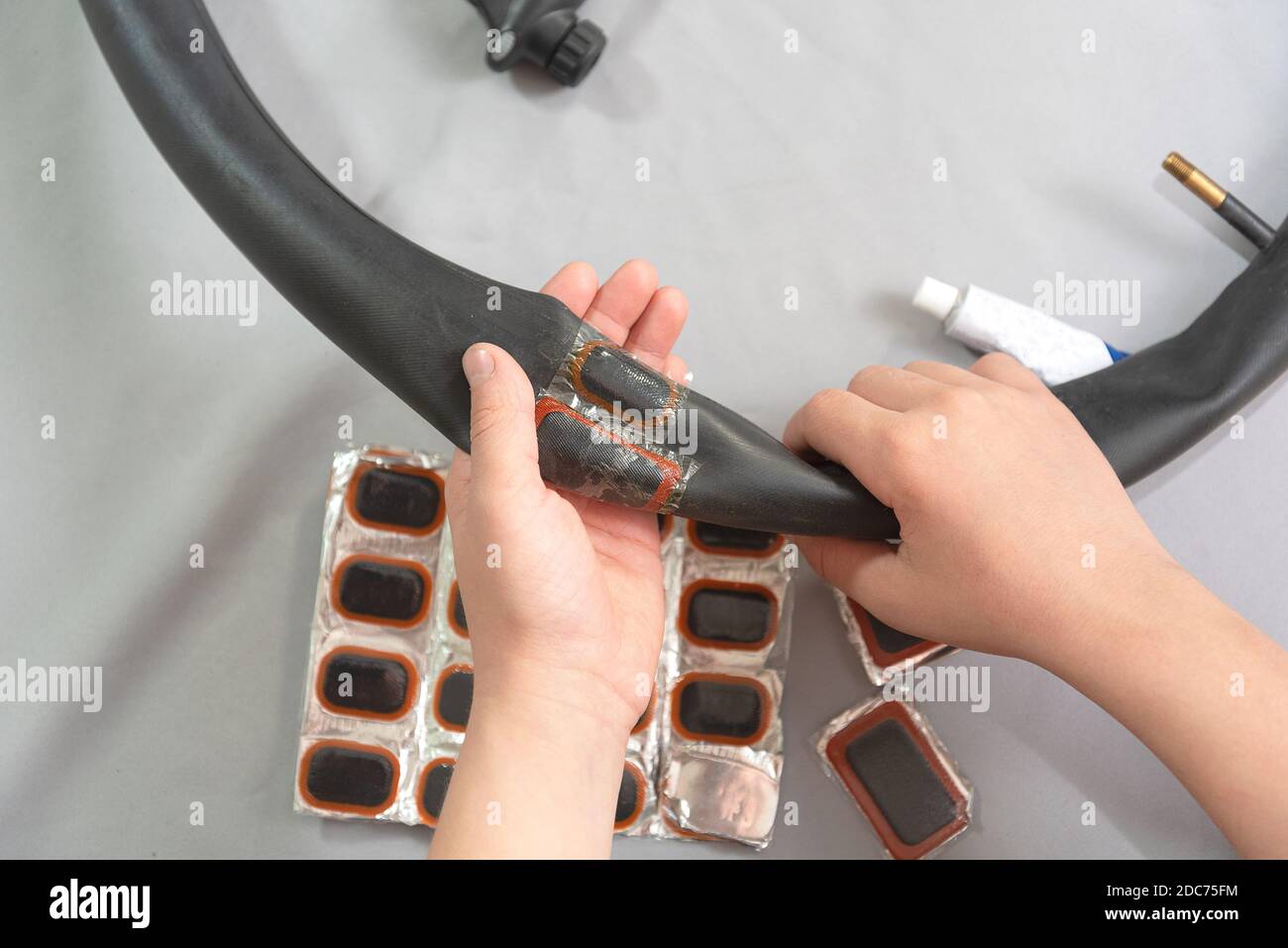 Inflatable chamber for wheels hi-res stock photography and images - Alamy