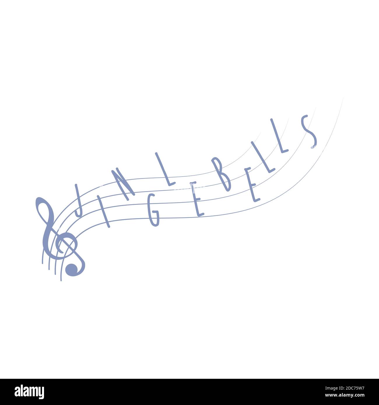 Jingle Bells Christmas Carol Handwriting Practice Activity