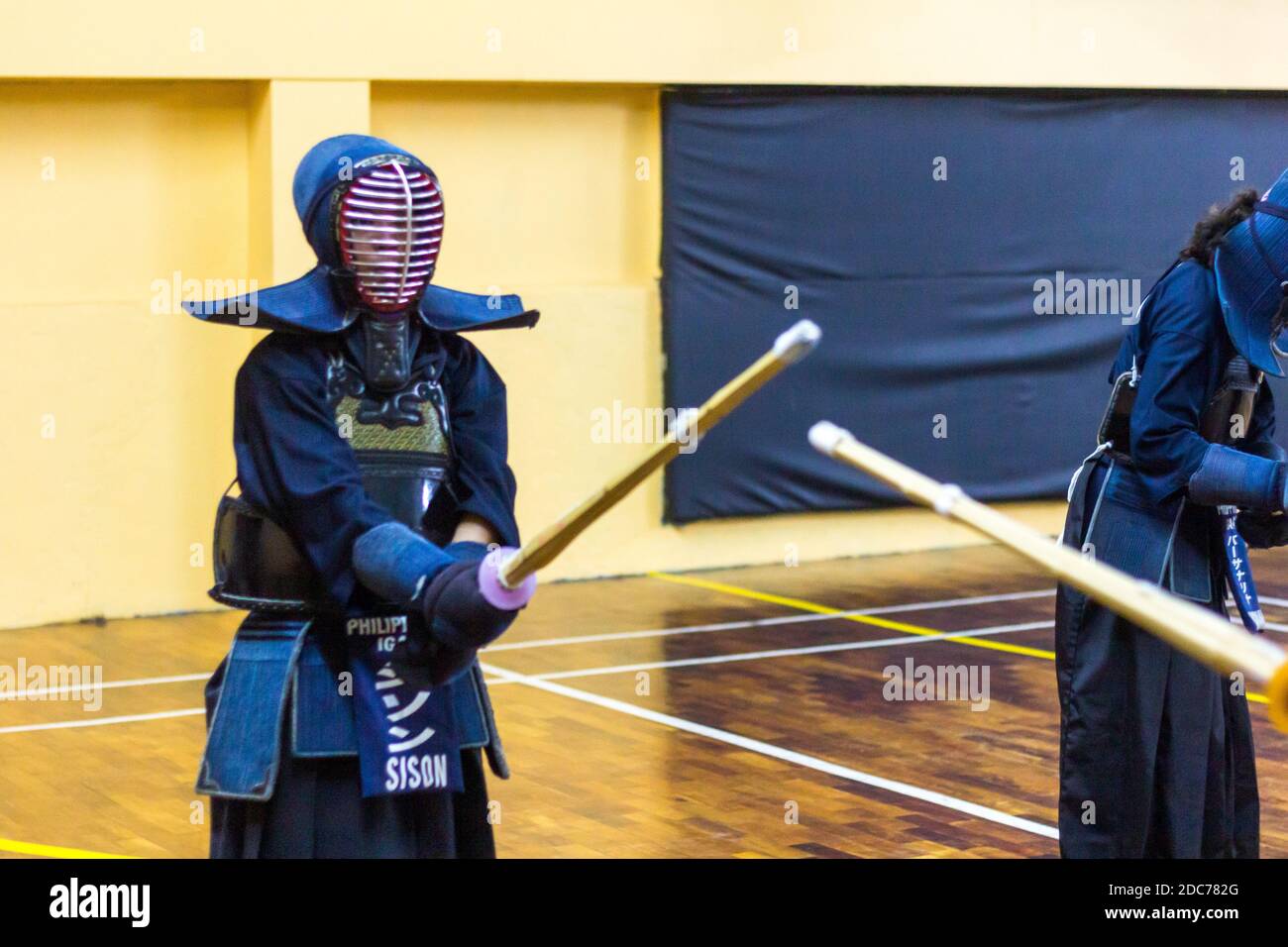 IGA Kendo Club practitioners in Quezon City, Metro Manila, Philippines  Stock Photo - Alamy