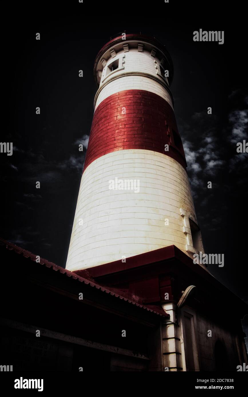 Lighthouse - view from below Stock Photo