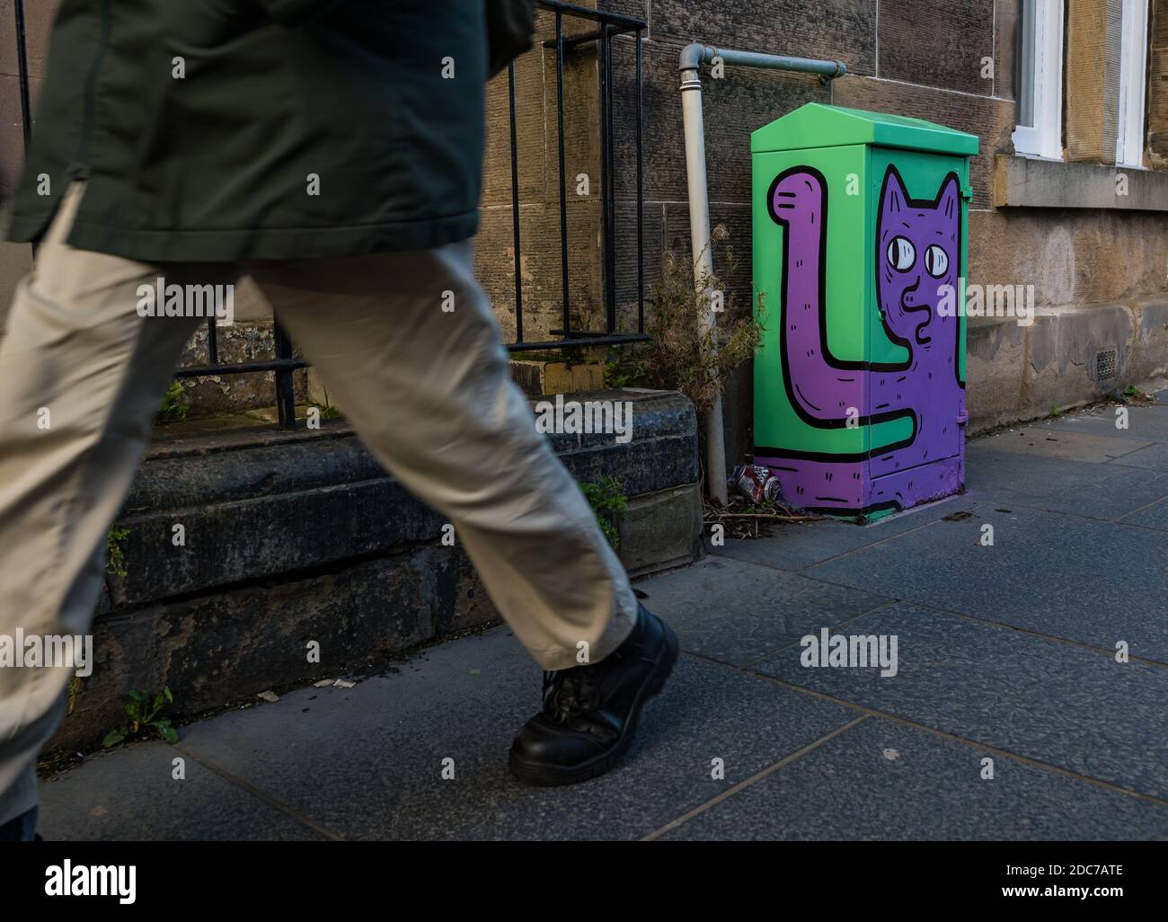 Leith, Edinburgh, Scotland, United Kingdom, 19th November 2020. Trams