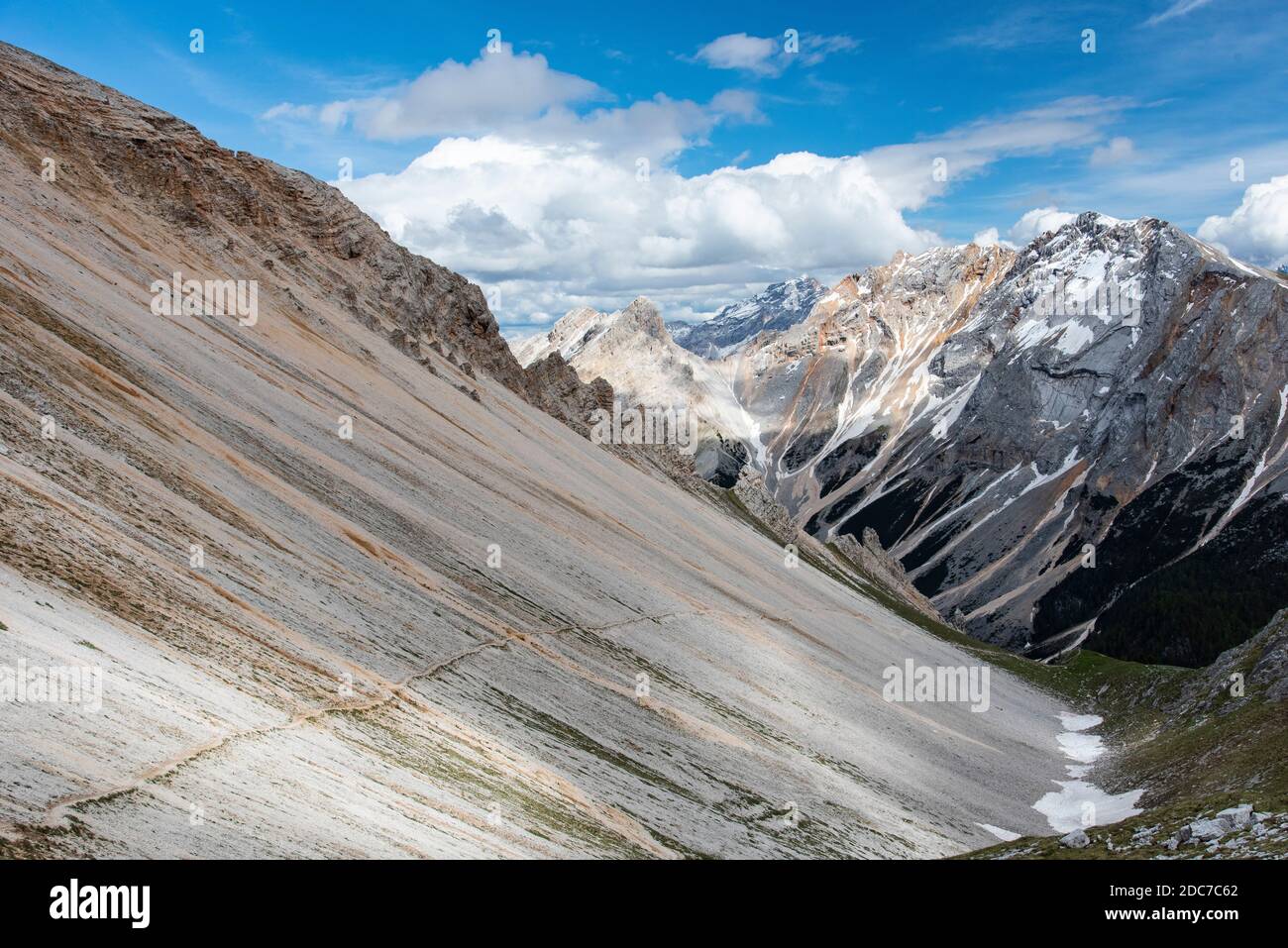 Val di Fanes, Dolomites Stock Photo
