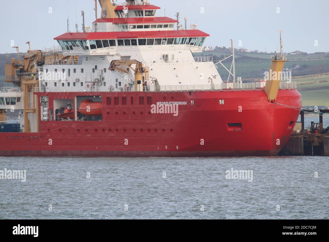 Wednesday 18 November 2020.RRS Sir David Attenborough research vessel ...