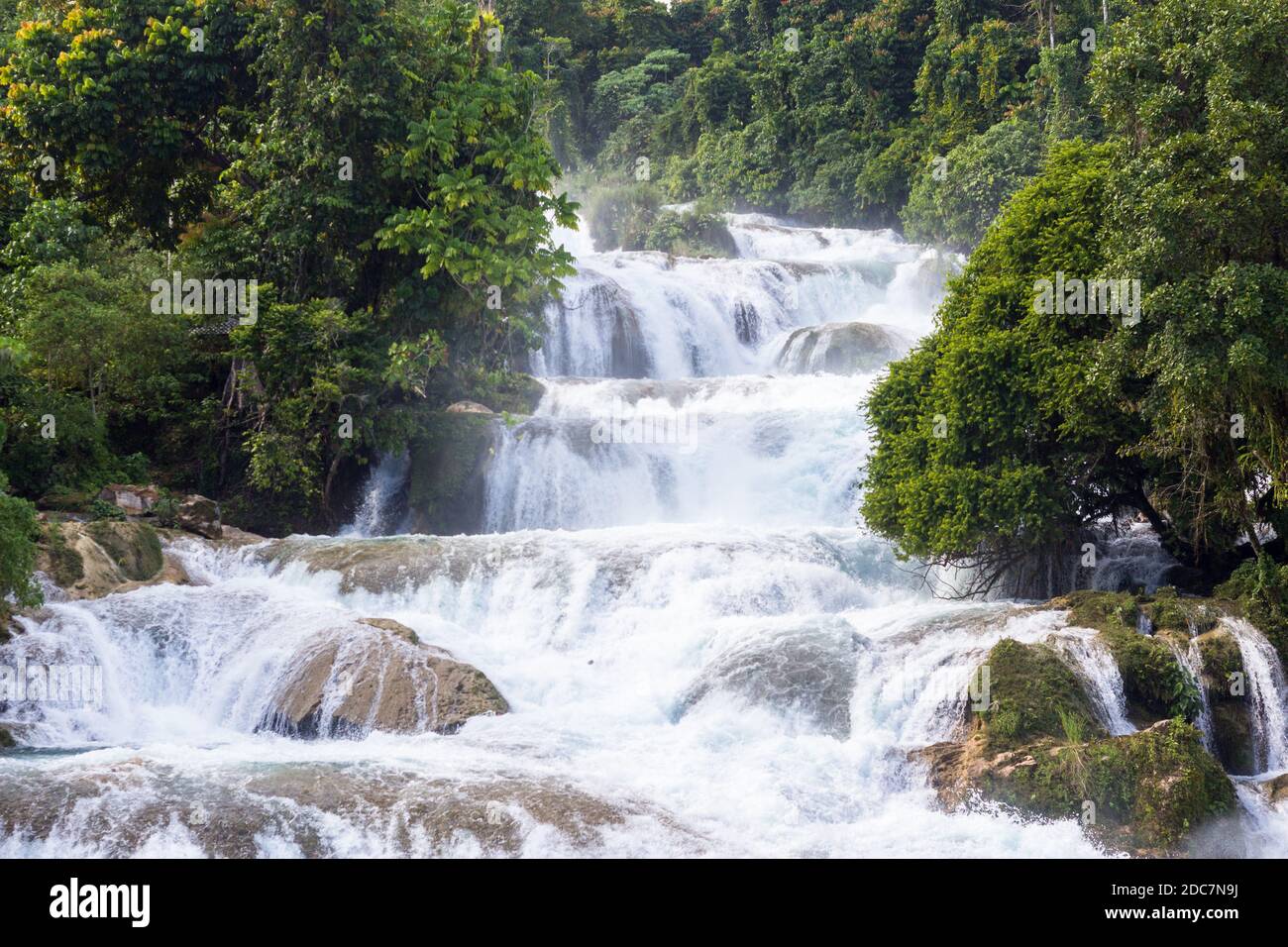 The famous Aliwagwag Falls in Cateel, Davao Oriental is the longest