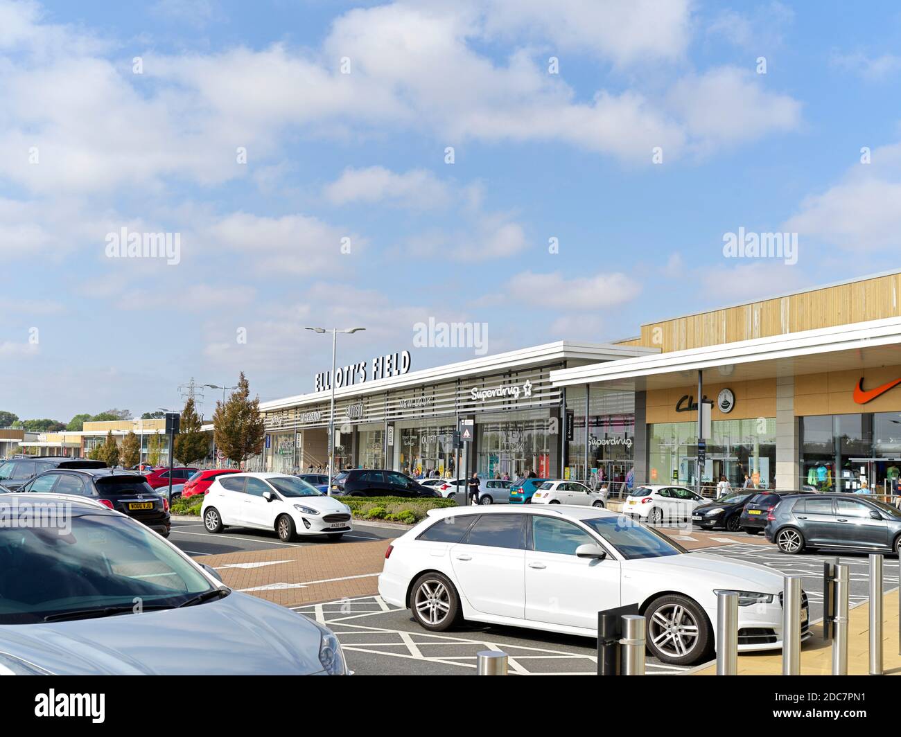 Shopping centre exterior out of town hi-res stock photography and images -  Alamy