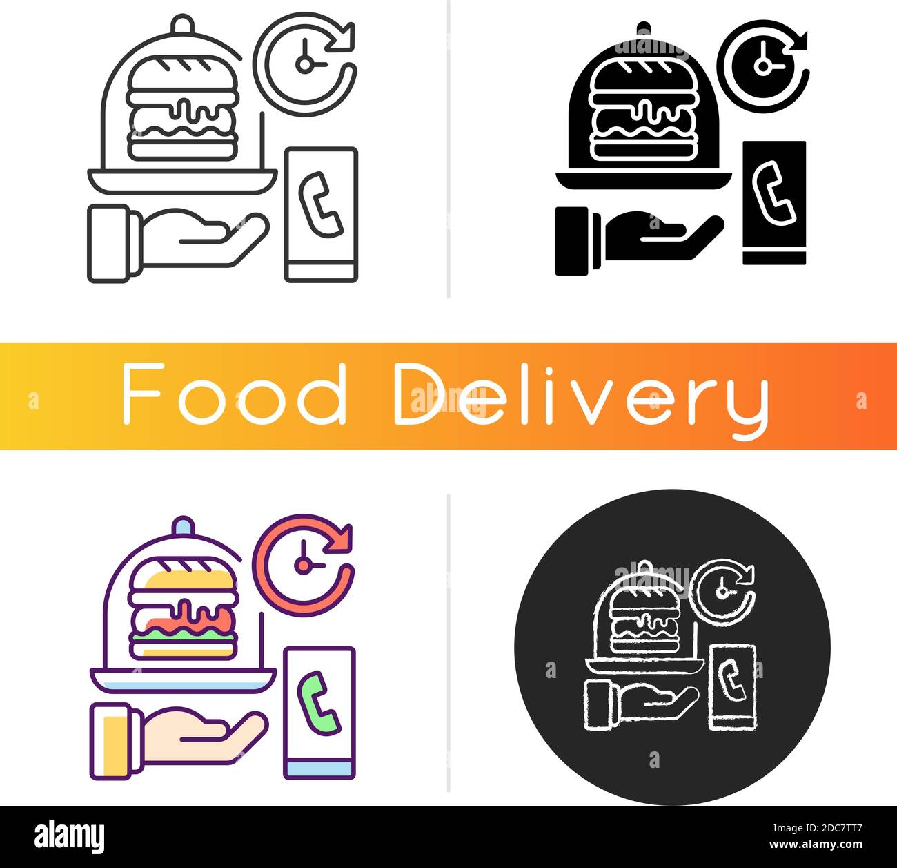 Delivery time icon Stock Vector Image & Art - Alamy