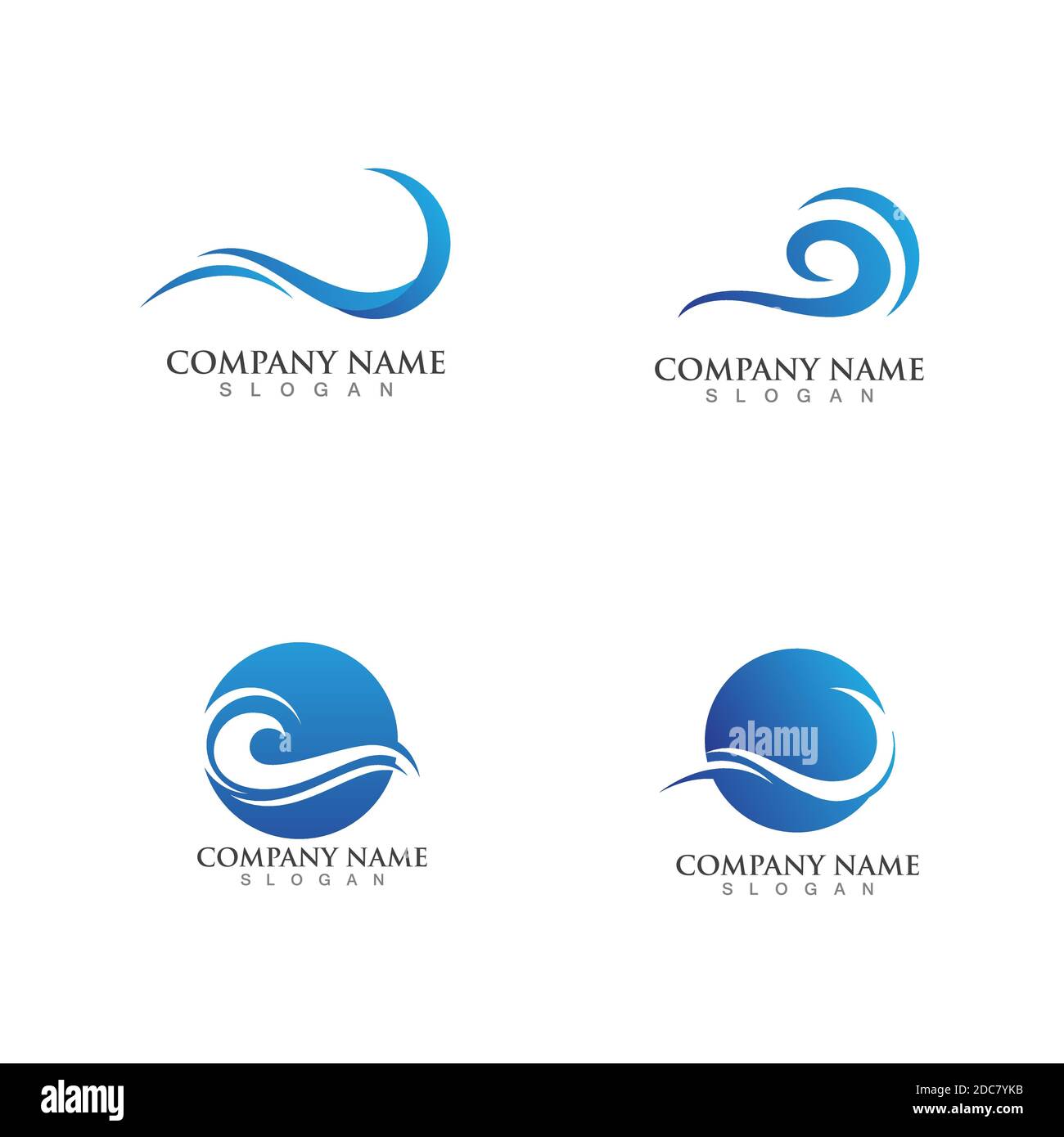 Water wave icon vector illustration design logo Stock Vector Image ...