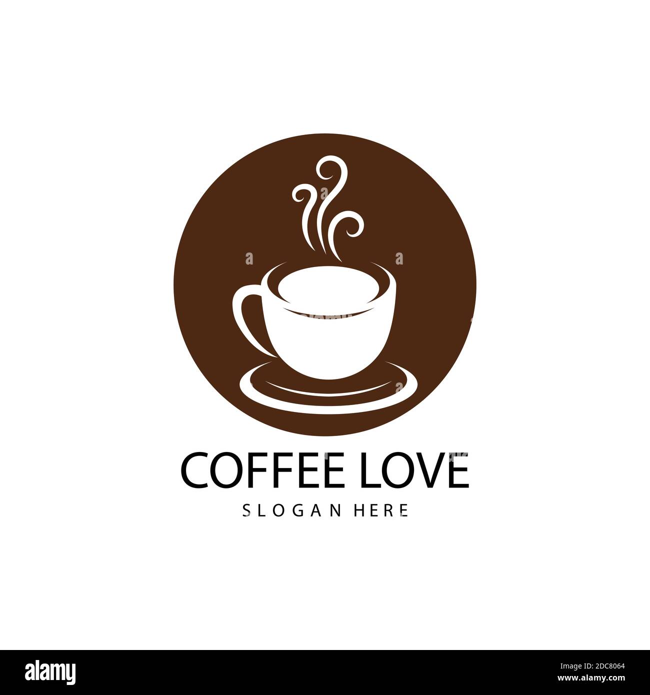 coffee logo icon vector illustration template Stock Vector Image & Art ...