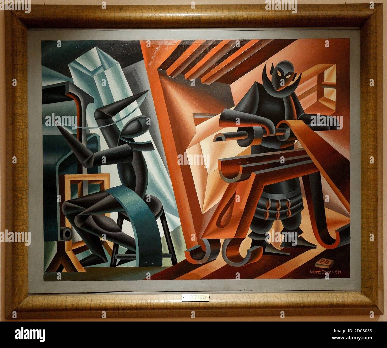 The art museum fortunato depero hi-res stock photography and images - Alamy