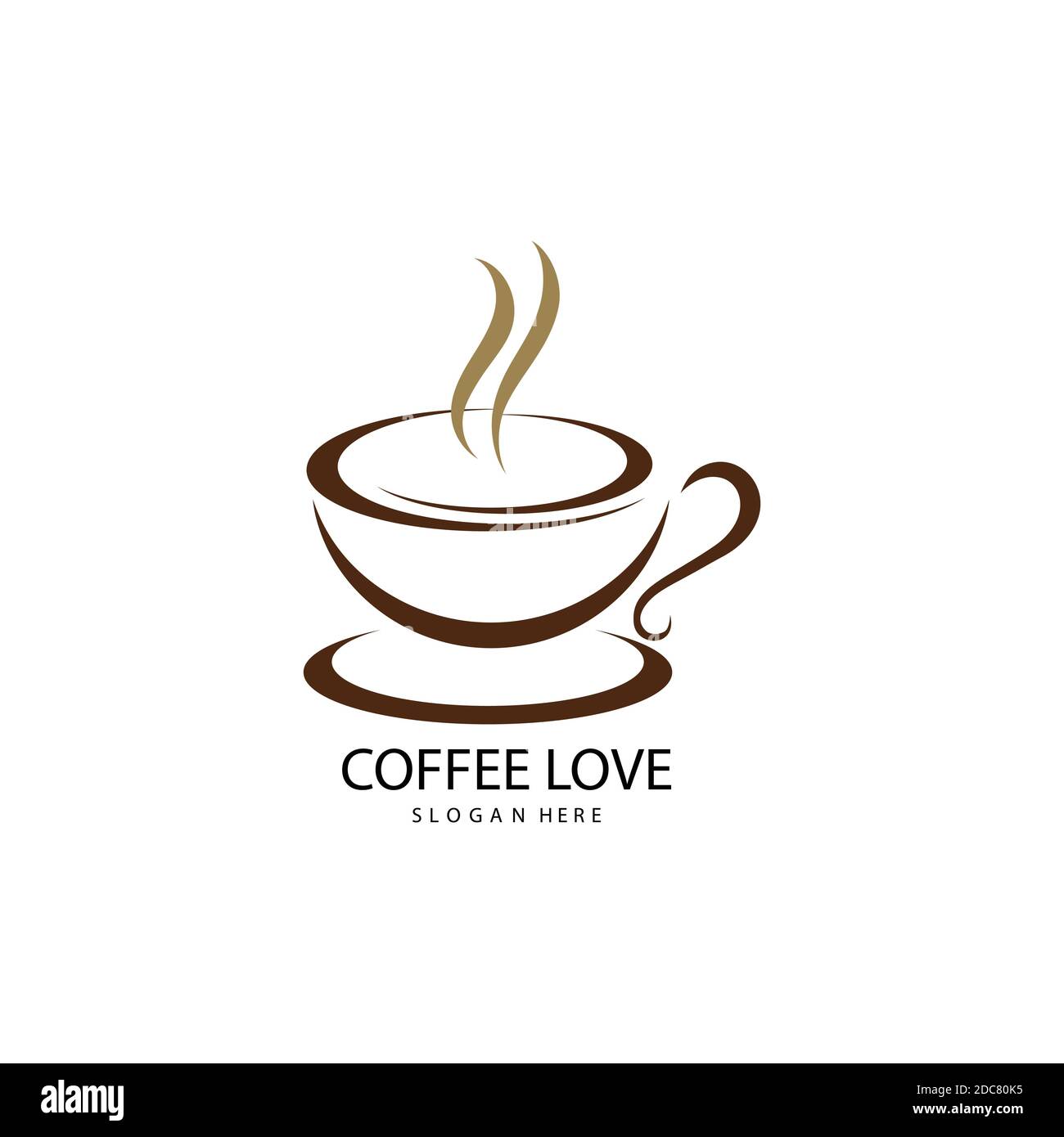 coffee logo icon vector illustration template Stock Vector Image & Art ...