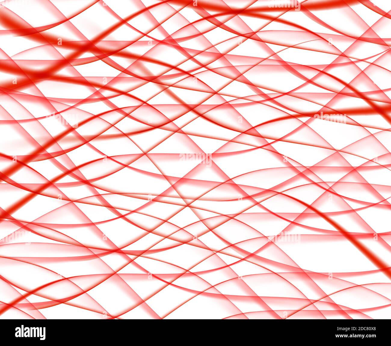 Abstract Blue Wave on Red Background. Illustration Stock Photo - Alamy