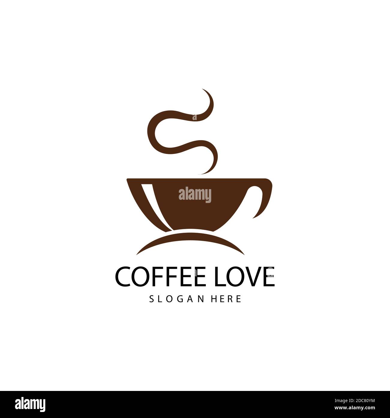 coffee logo icon vector illustration template Stock Vector Image & Art ...