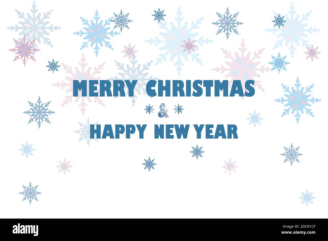 Flat merry christmas banner Stock Vector Images - Alamy