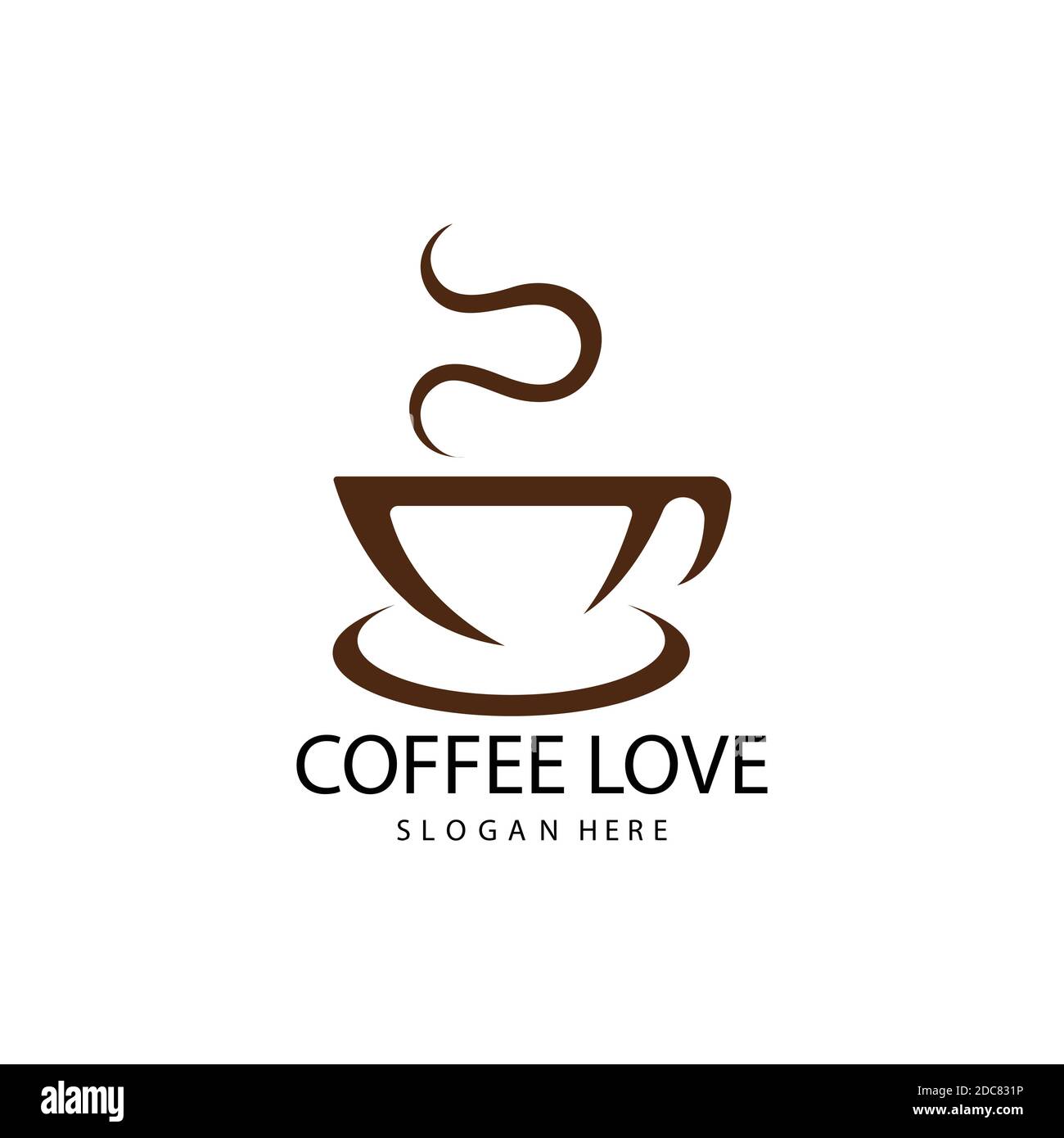 coffee logo icon vector illustration template Stock Vector Image & Art ...