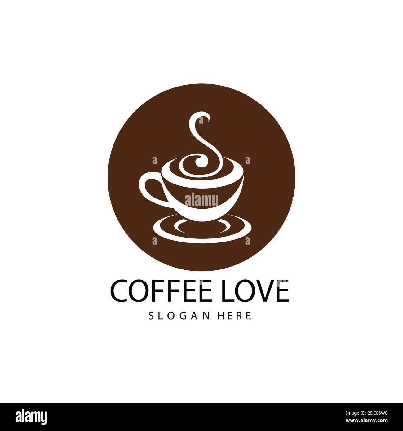 coffee logo icon vector illustration template Stock Vector Image & Art ...