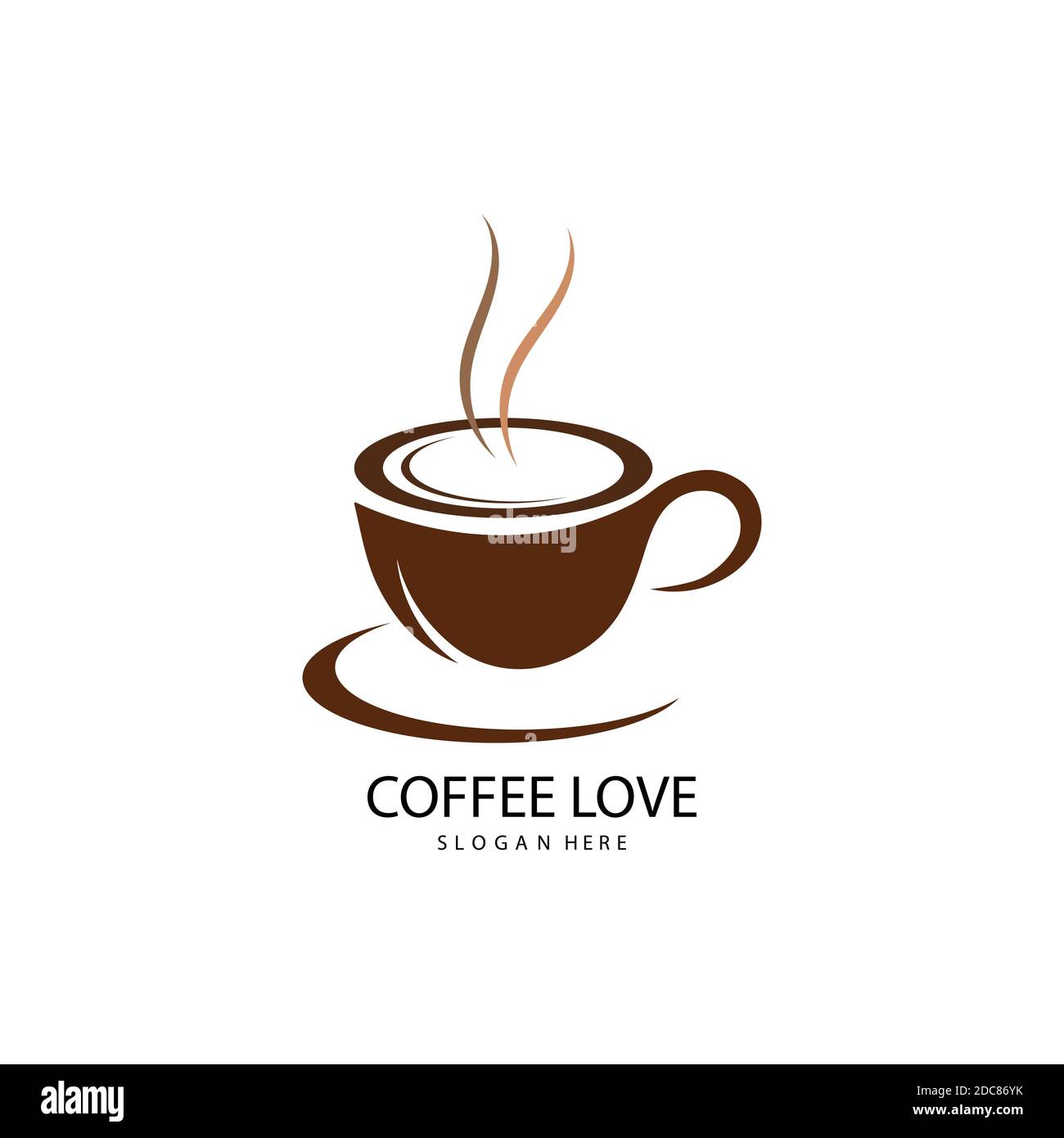 coffee logo icon vector illustration template Stock Vector Image & Art ...