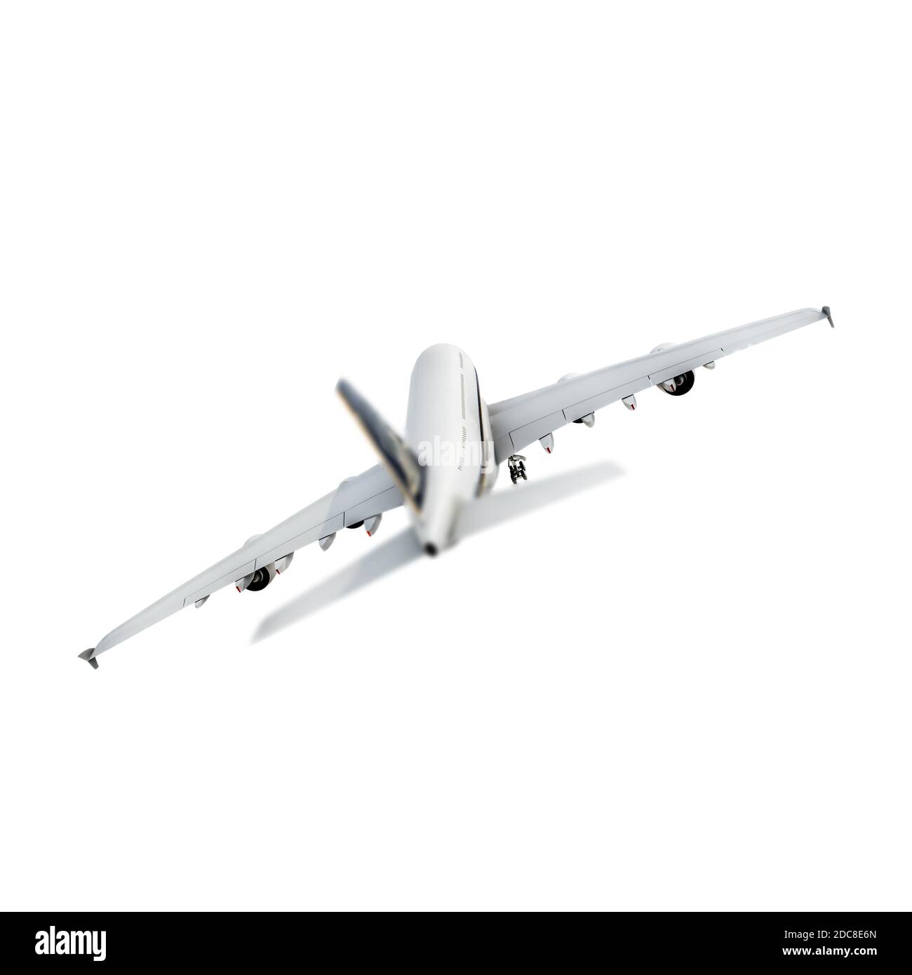 airbus isolated on white background 3d illustration Stock Photo - Alamy