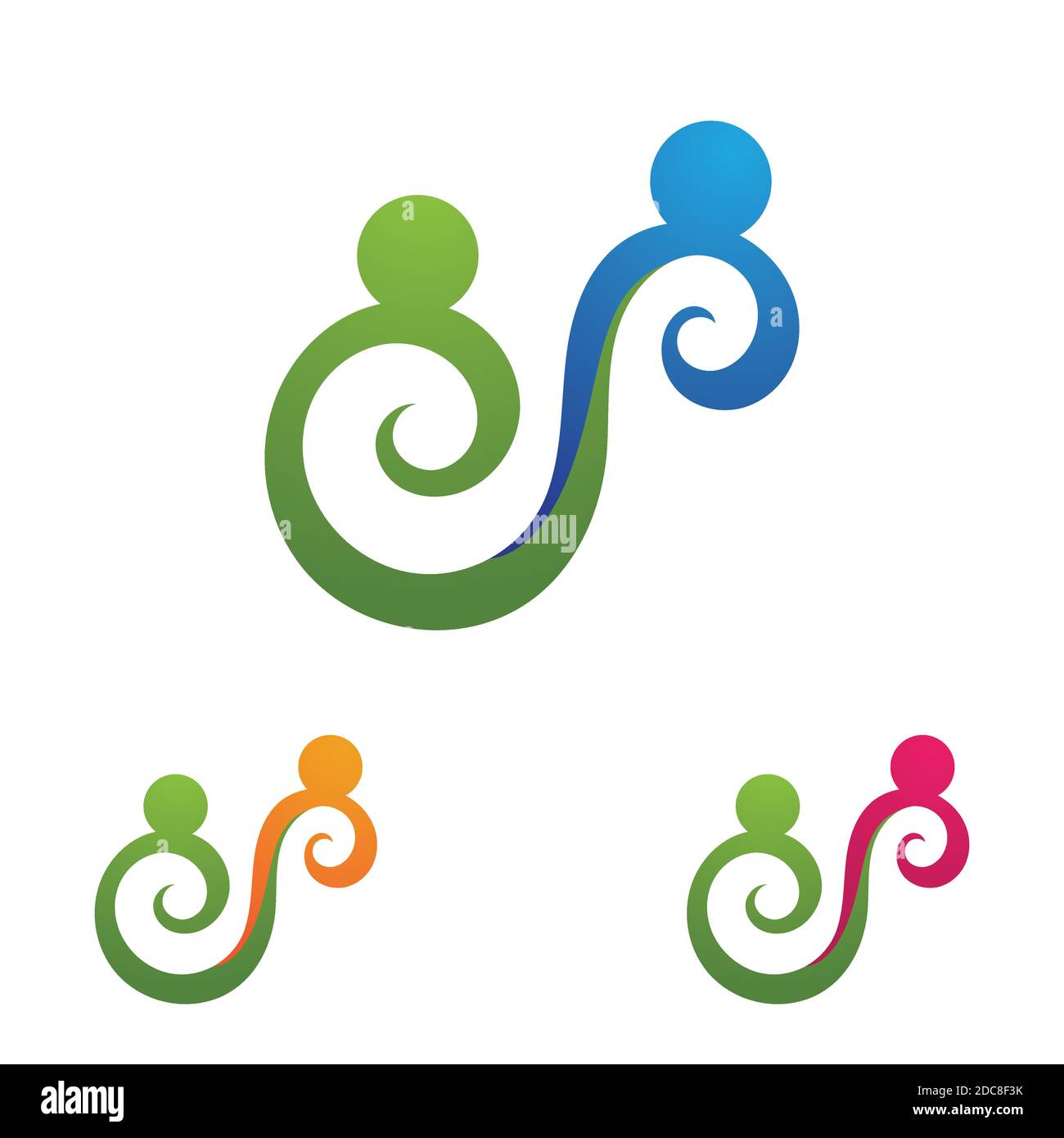 Family care infinity logo vector illustration Stock Vector Image & Art ...