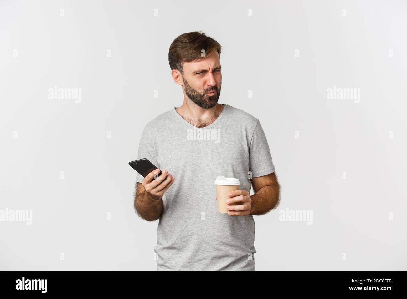 Image confused puzzled man hi-res stock photography and images - Alamy