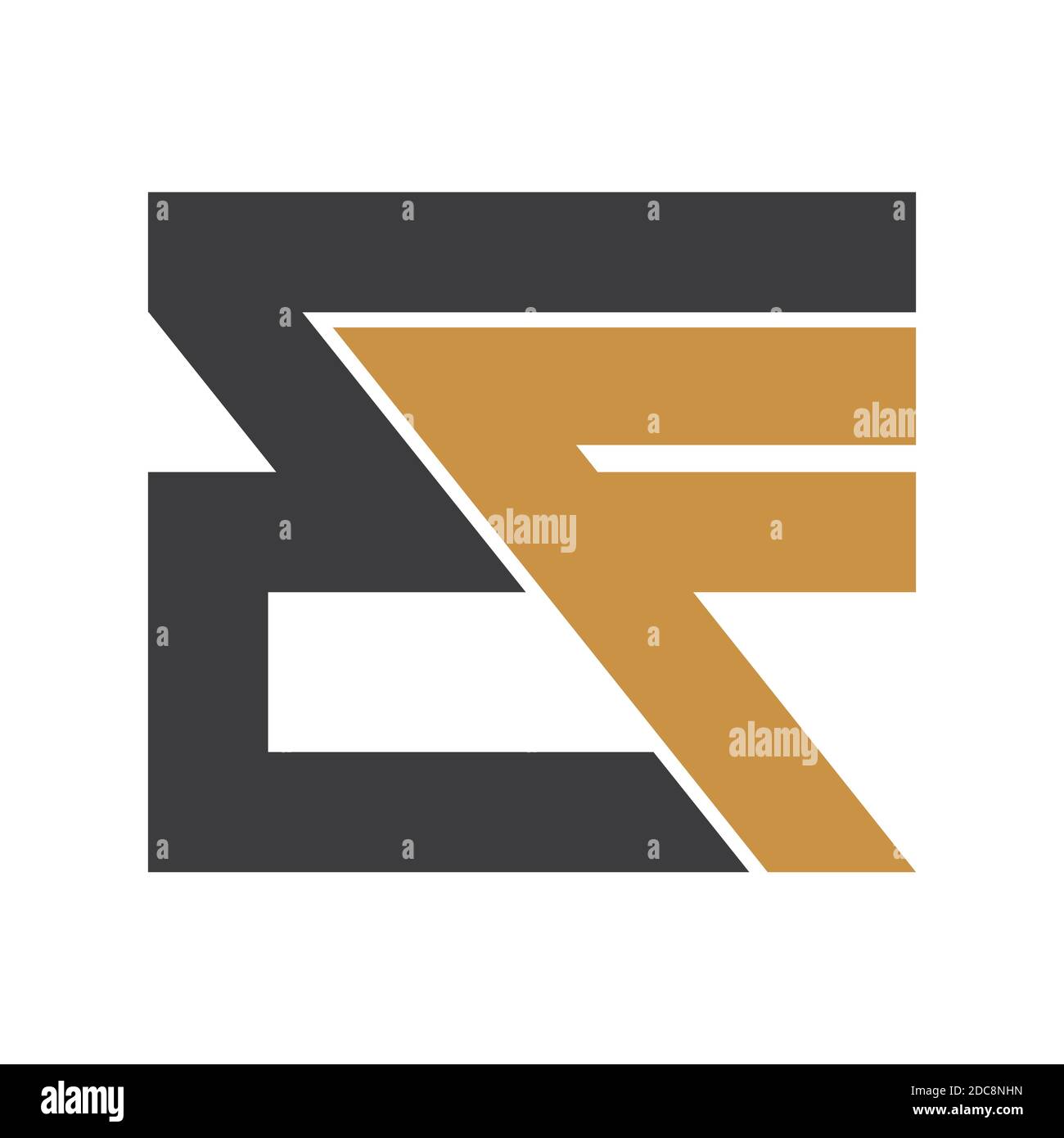 Initial letter ef logo or fe logo vector design template Stock Vector ...