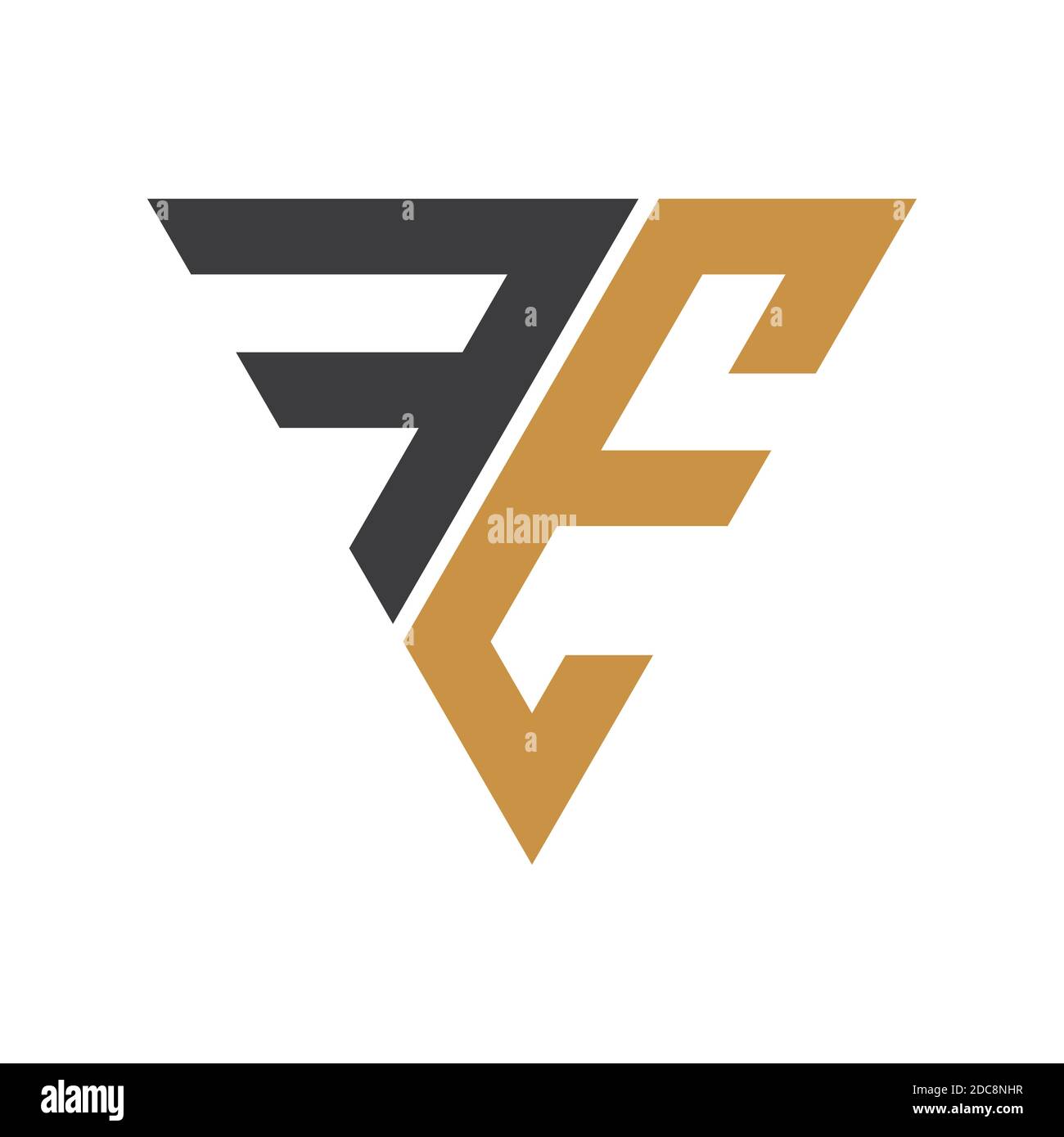 Initial letter ef logo or fe logo vector design template Stock Vector ...