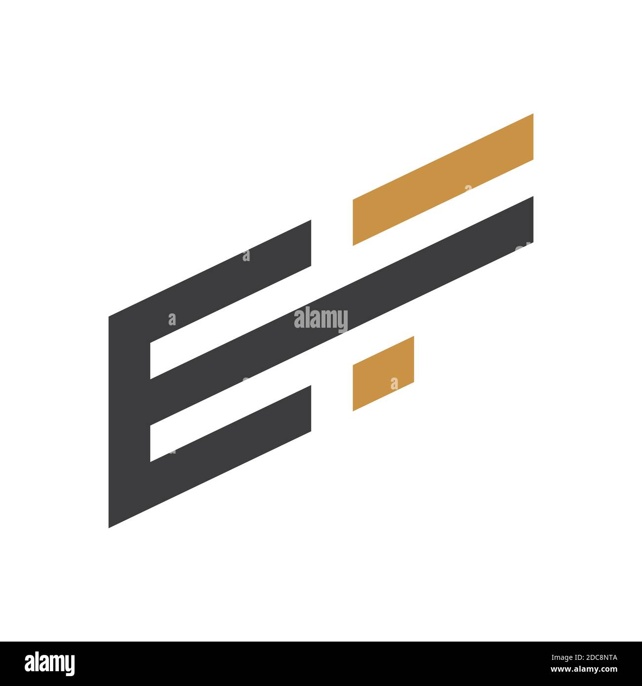 Initial letter ef logo or fe logo vector design template Stock Vector ...