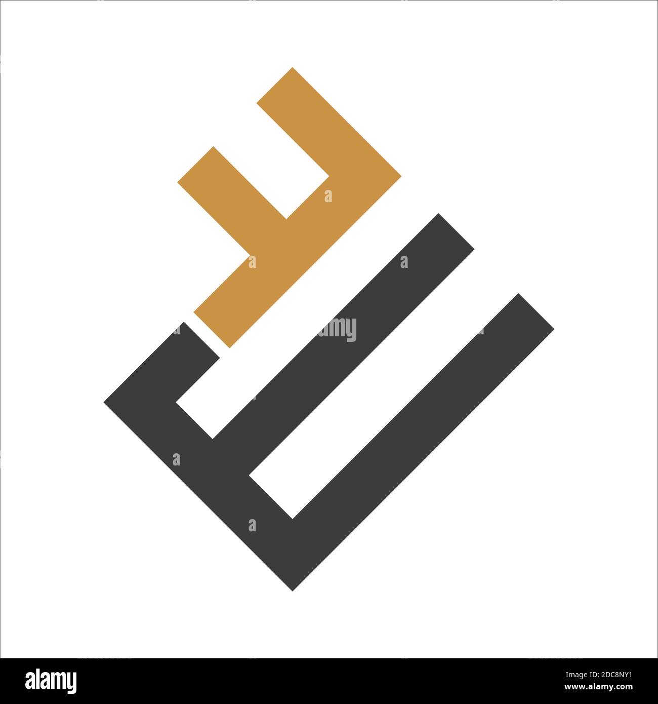 Initial letter ef logo or fe logo vector design template Stock Vector ...