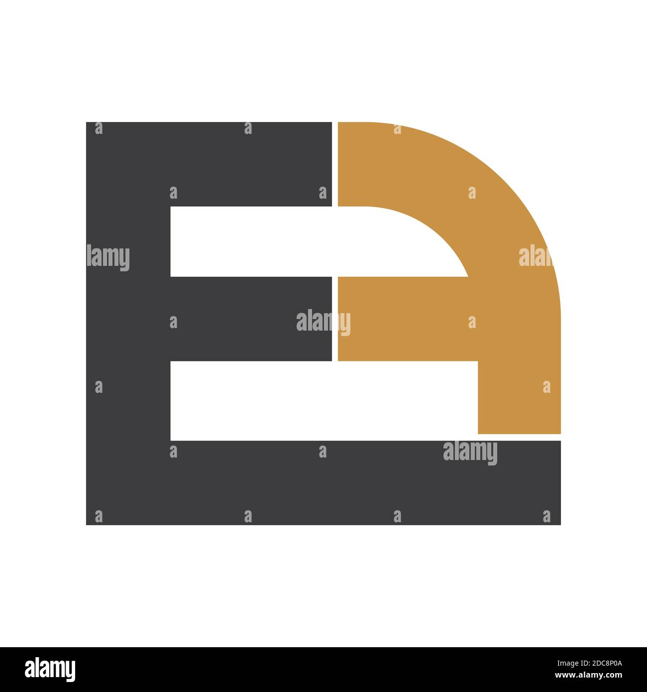 Initial letter ef logo or fe logo vector design template Stock Vector ...
