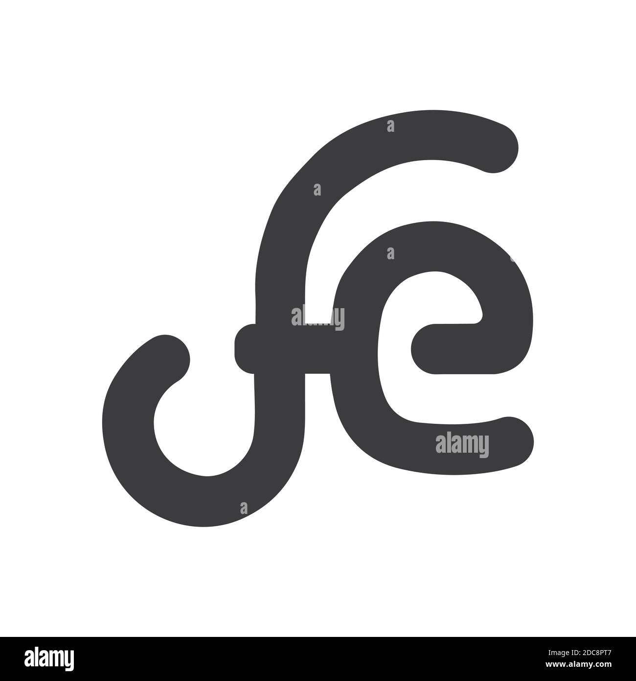 Initial letter ef logo or fe logo vector design template Stock Vector ...