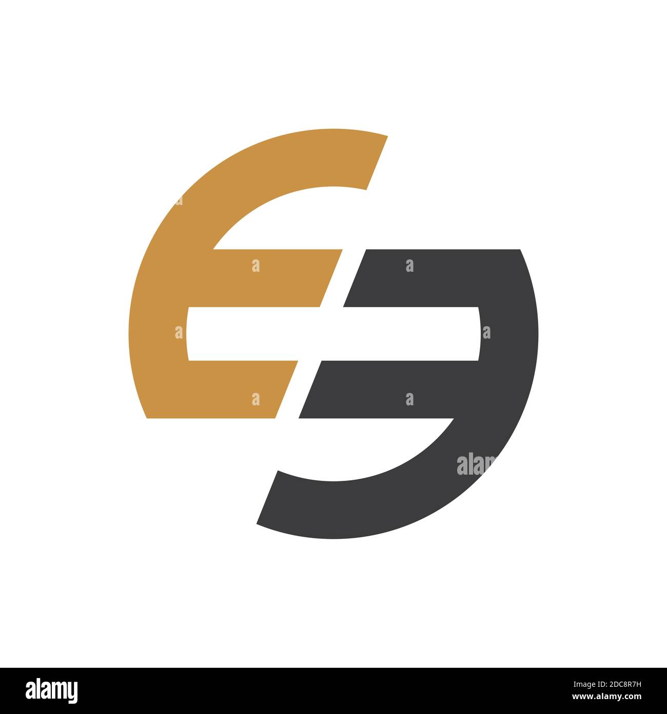 Initial letter ef logo or fe logo vector design template Stock Vector ...