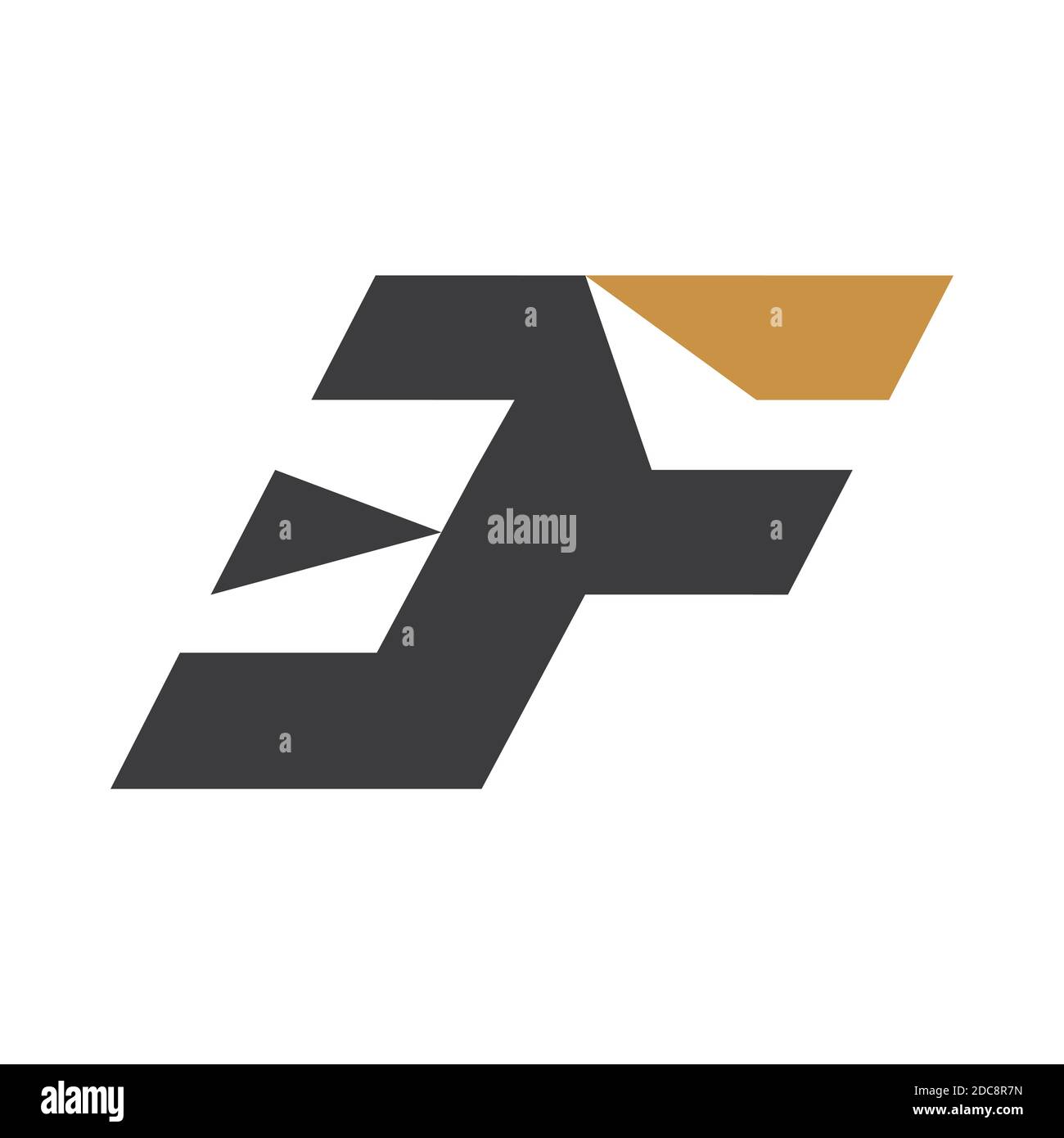Initial letter ef logo or fe logo vector design template Stock Vector ...