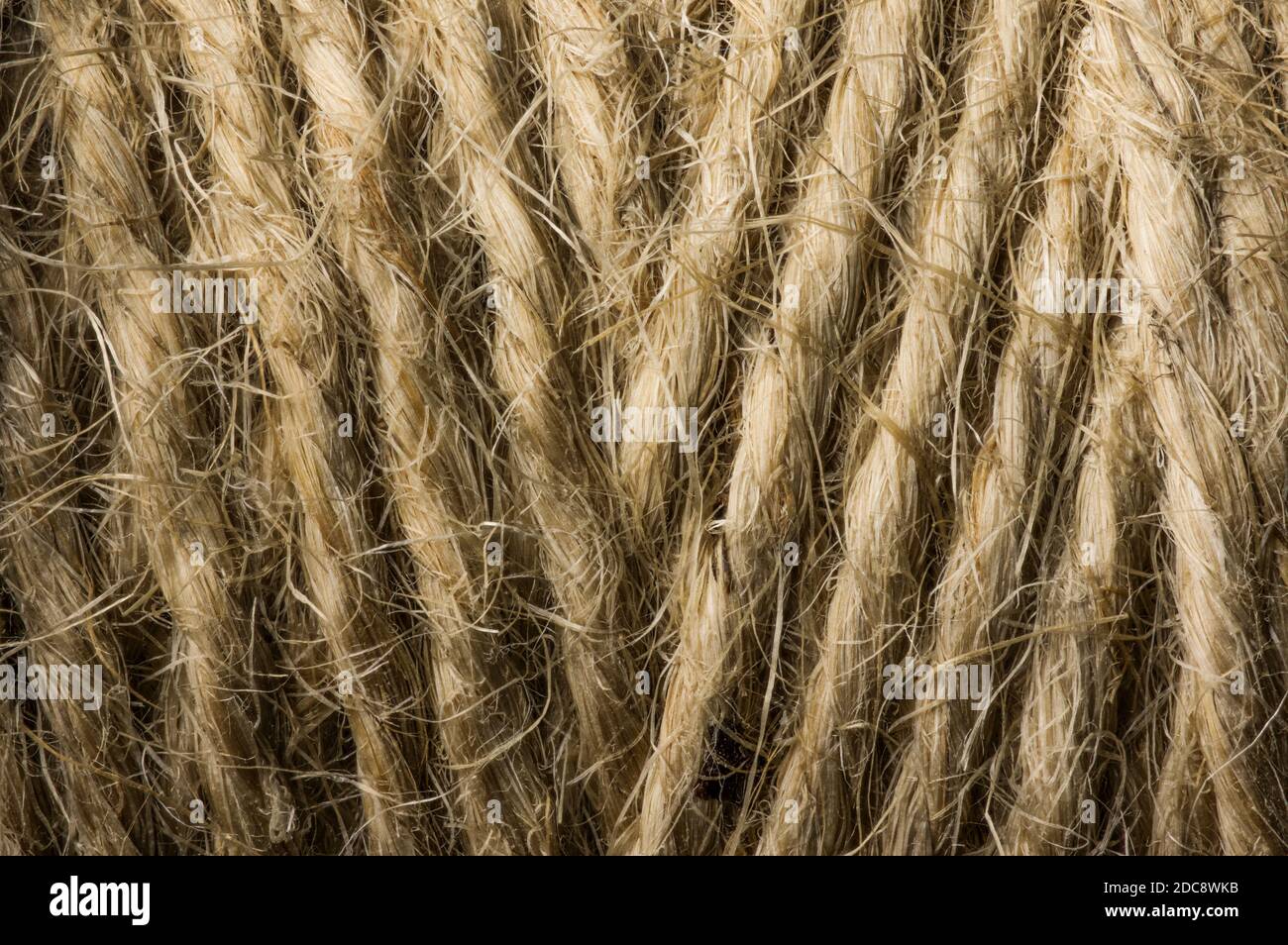 Jute rope for DIY and craft Stock Photo - Alamy