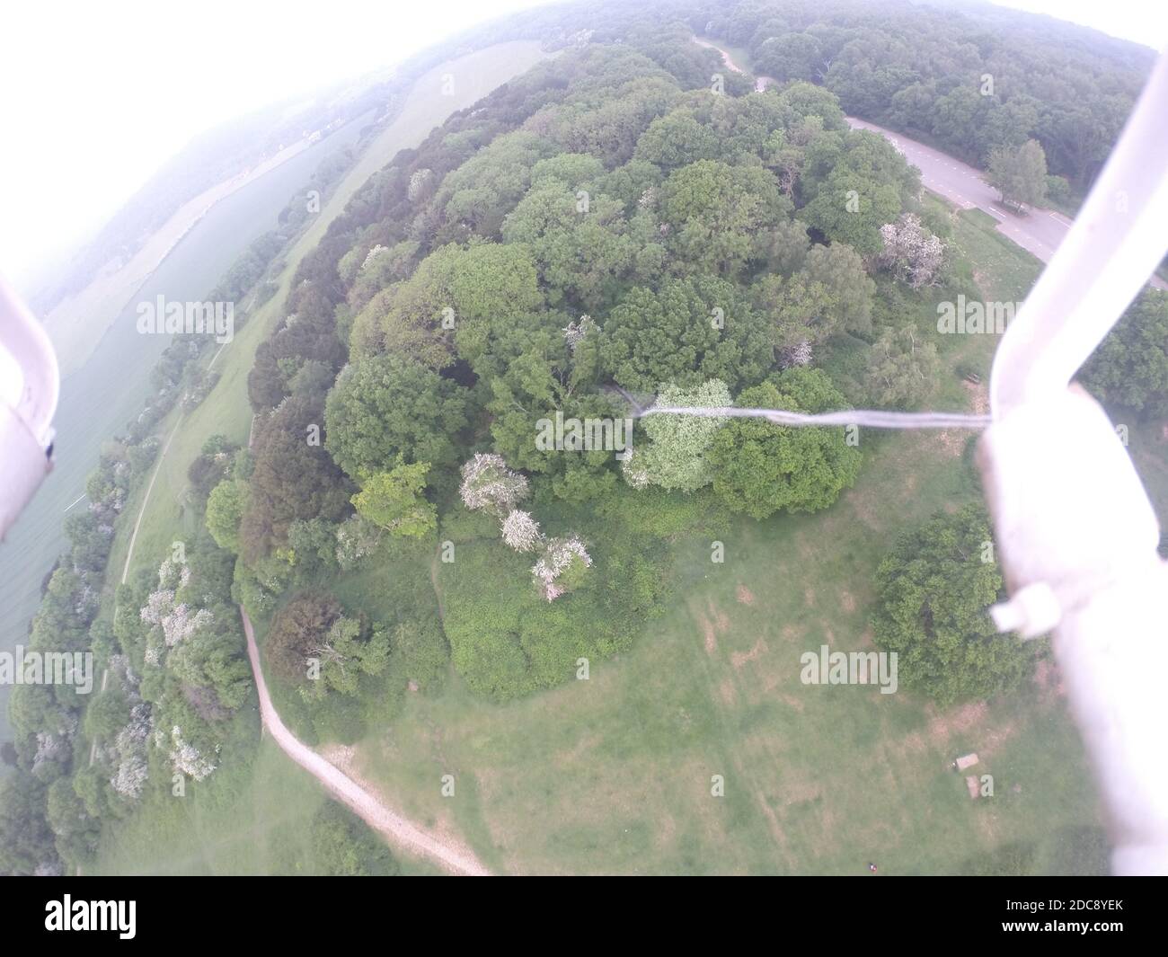 Aerial photo of Newlands Corner, Guildford Stock Photo Alamy