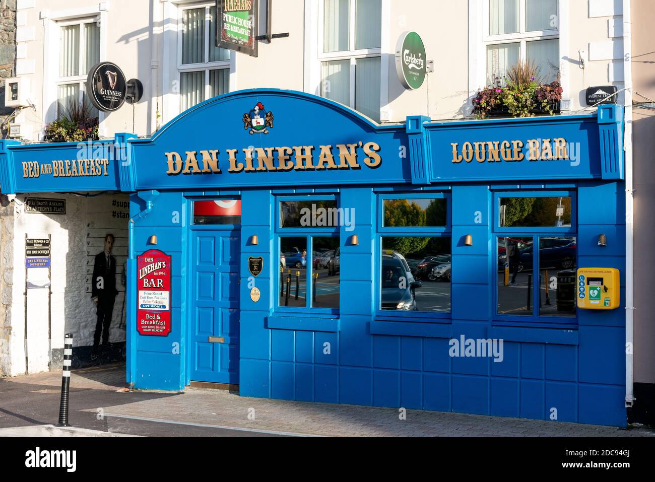 Dan Linehan's lounge bar bed and breakfast in Killarney County Kerry Ireland Stock Photo