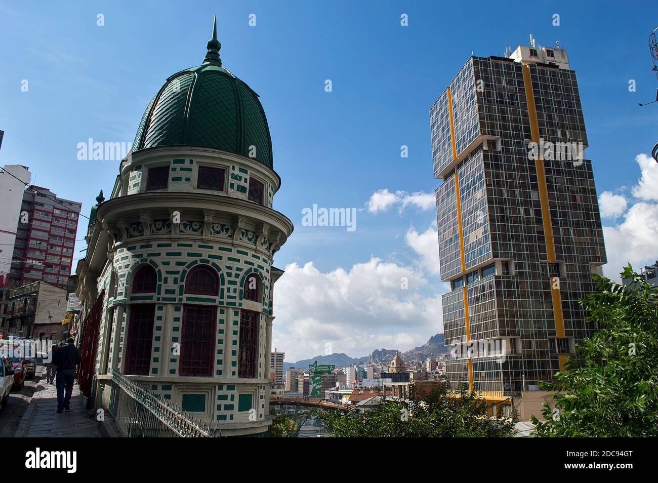 Downtown la paz hi-res stock photography and images - Alamy