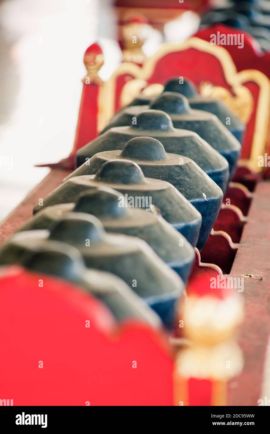 Gamelan percussion instrument at Kraton, The Sultan's Palace