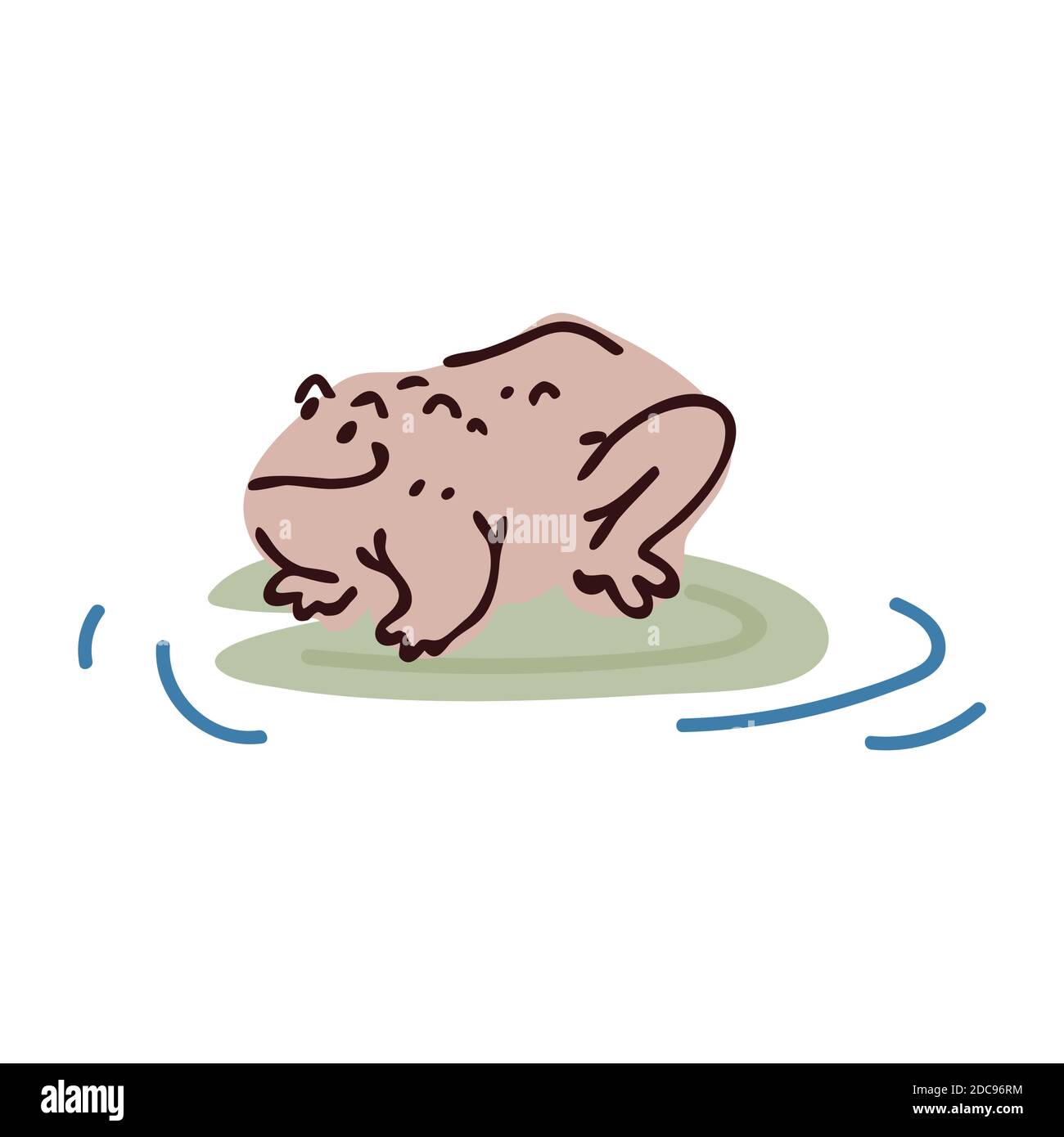 Cute Cartoon Frog On Pond Lily Pad Lineart Vector Illustration Simple Amphibian Sticker Clipart Kids Lake Wildlife Hand Drawn Kawaii Aquatic Toad Stock Vector Image Art Alamy Cute Cartoon Frog On Pond Lily Pad Lineart Vector Illustration Simple Amphibian Sticker Clipart Kids Lake Wildlife Hand Drawn Kawaii Aquatic Toad Stock Vector Image Art Alamy
