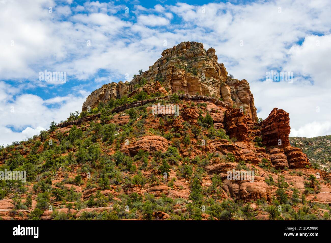 Sedona, Arizona, Zoomed In Stock Photo