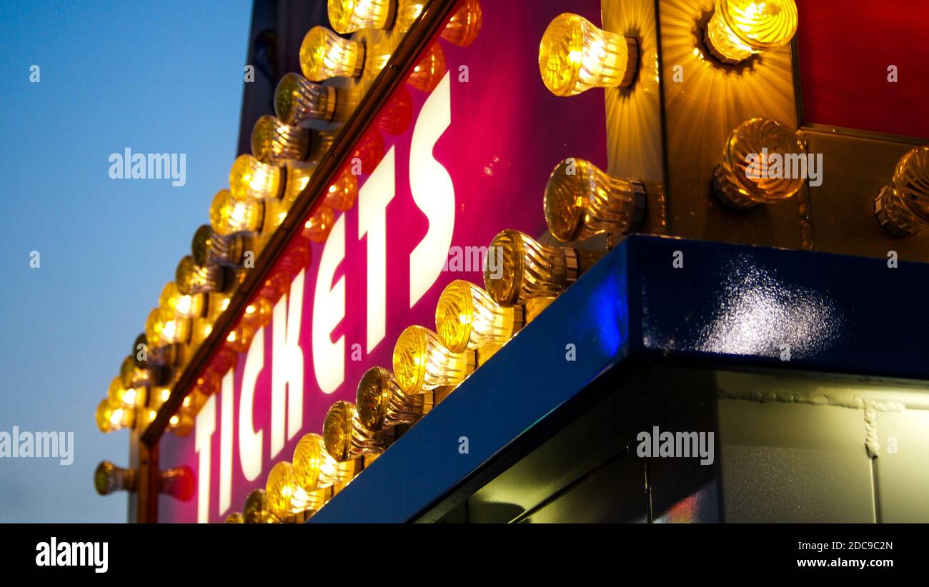 Bright Carnival Lights High Resolution Stock Photography and Images Alamy