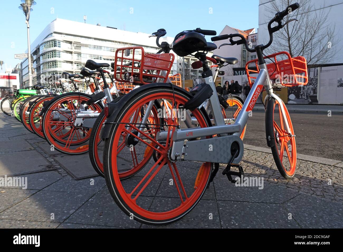 Rent bikes berlin hires stock photography and images Alamy