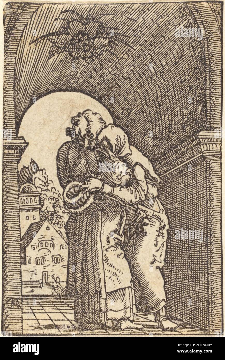 Joachim embracing anna hi-res stock photography and images - Alamy
