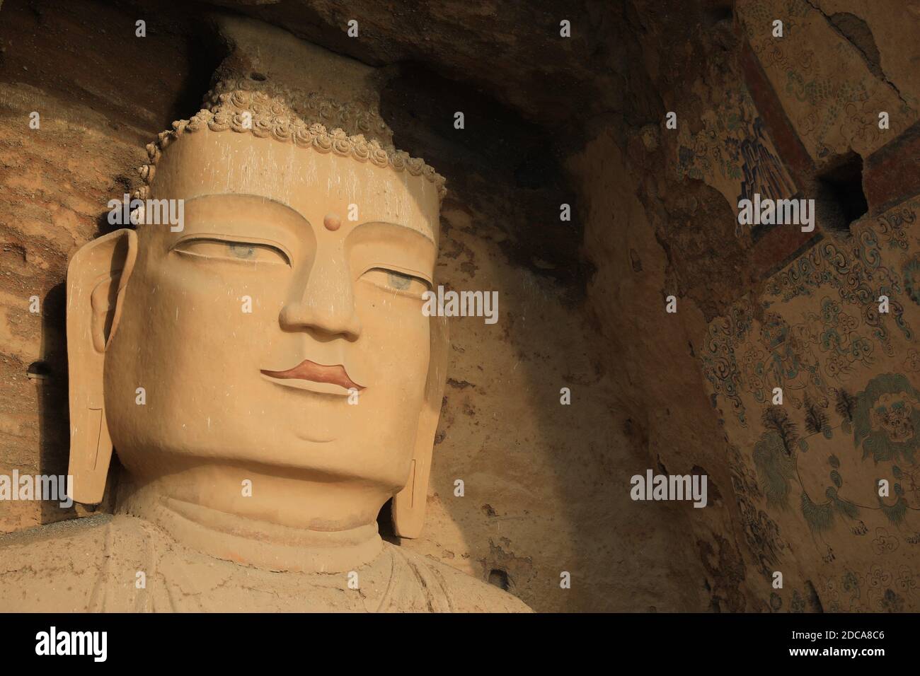 Wuwei. 19th Nov, 2020. Photo taken on Nov. 19, 2020 shows Grotto No. 13