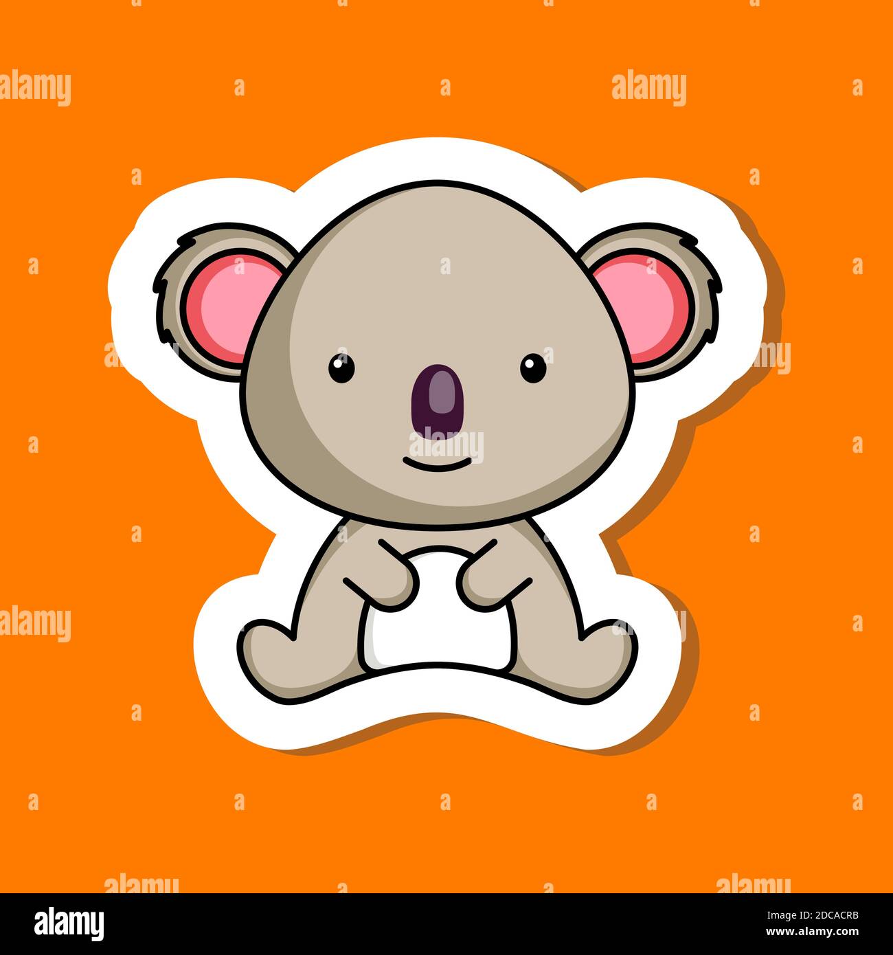 Kawaii koala icon cute animal hires stock photography and images Alamy