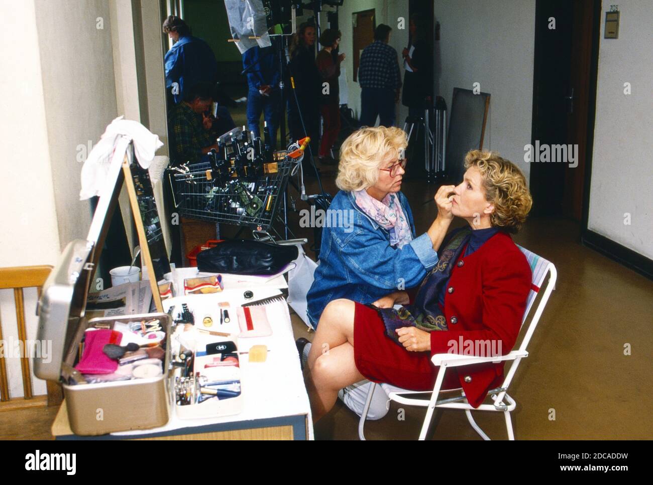 Diese Drombuschs, Fernsehserie, Deutschland 1983 - 1994, Darstellerin Witta Pohl in der Maske Stock Photo