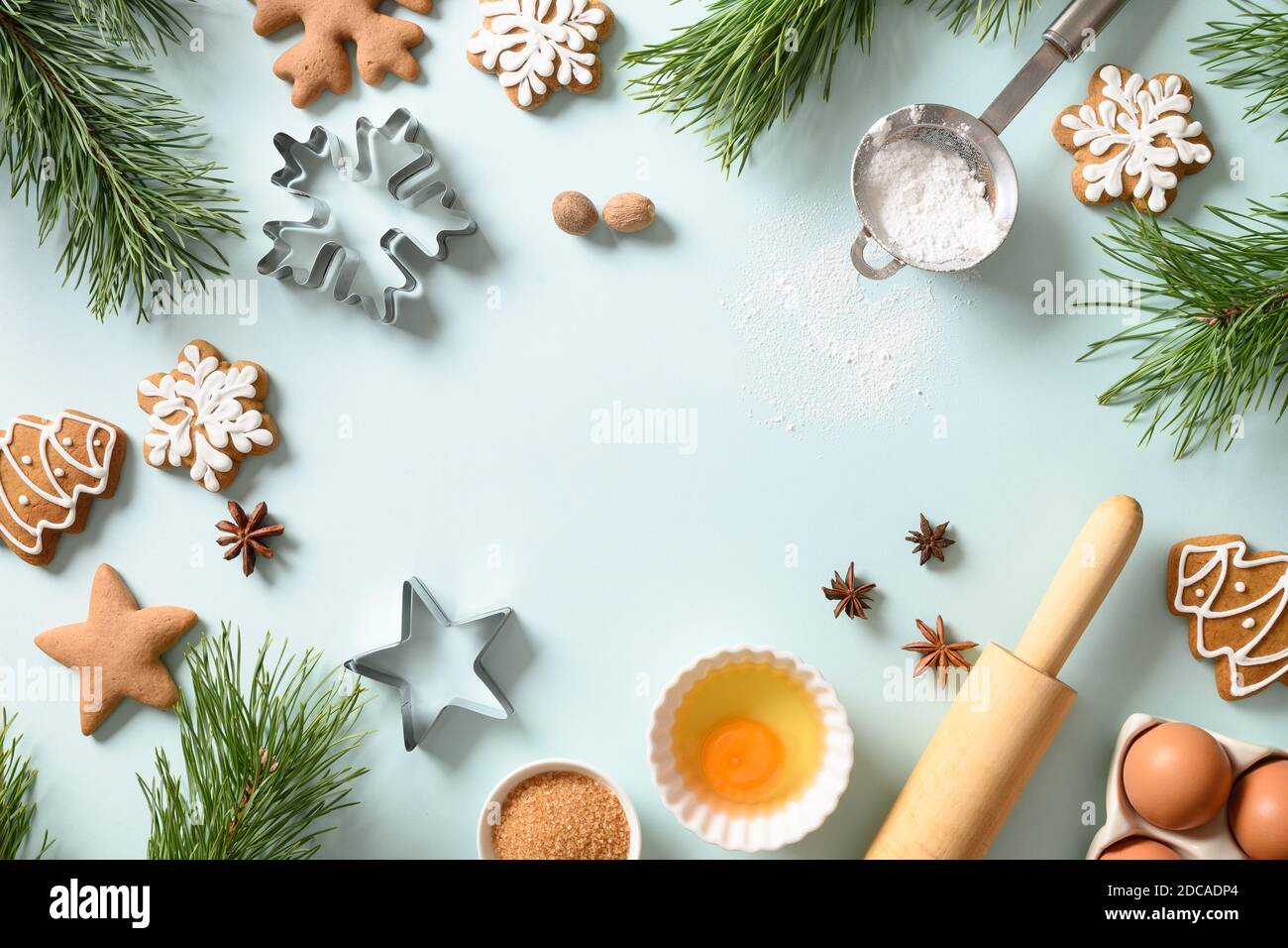 Christmas, New Year holiday cooking background. Ingredients, spi Stock  Photo by ©unixx.0.gmail.com 166920436