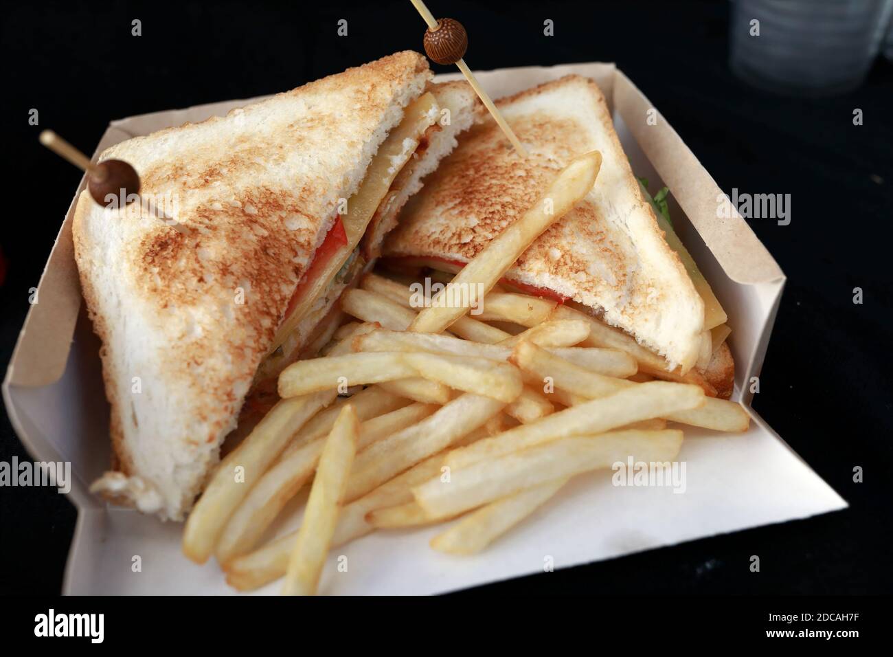 Cardboard Sandwich Box High Resolution Stock Photography and Images - Alamy