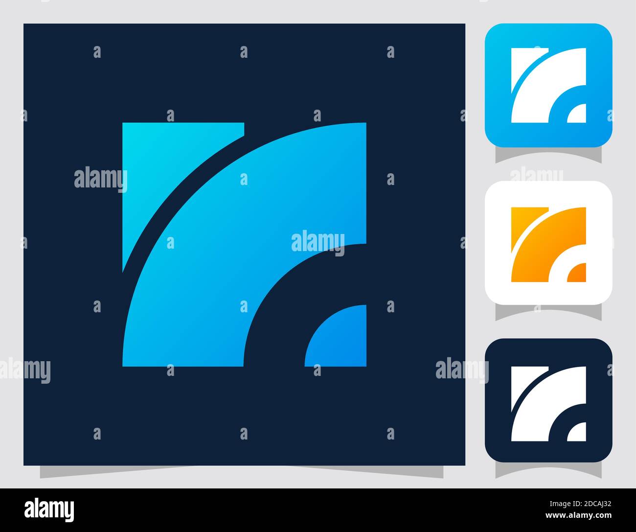 UI r letter logo icon design template Stock Vector Image & Art - Alamy